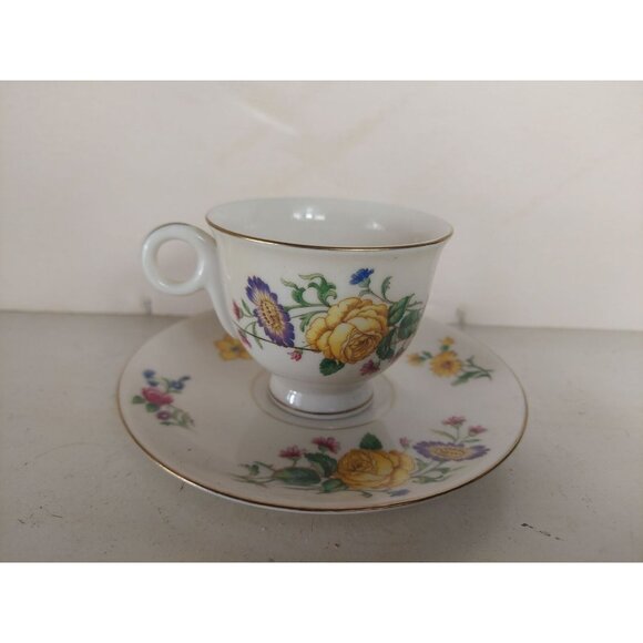 Theodore Haviland New York Glendale Demitasse Cup & Saucer - Picture 2 of 4